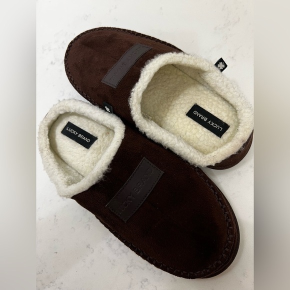 Lucky Brand Other - Lucky Brand Men's Dark Brown Slip-Ons